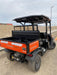 2022 Kubota RTV-X1140W-H Plastic Canopy, Windshield Acrylic Clear, LED Strobe Light, Wire Harness Kit, Back up Alarm
