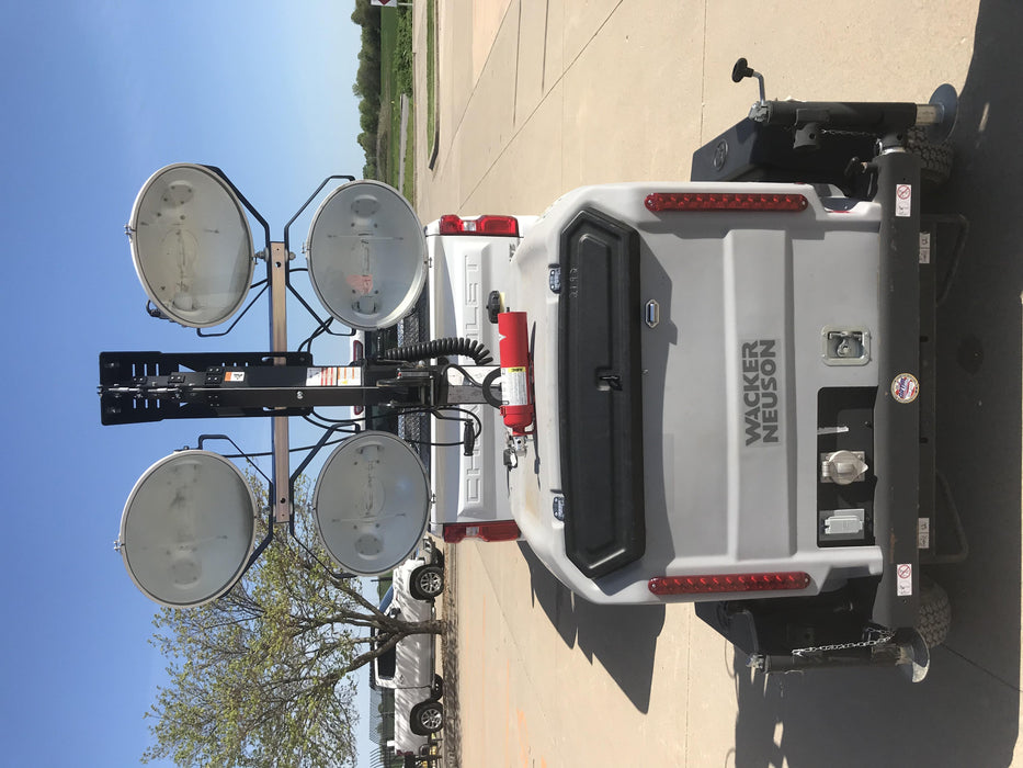 2019 Wacker Neuson LTV6L-MH Wacker Neuson LTV6L Mobile Light Tower w/Fuel Level Sensor Installed
