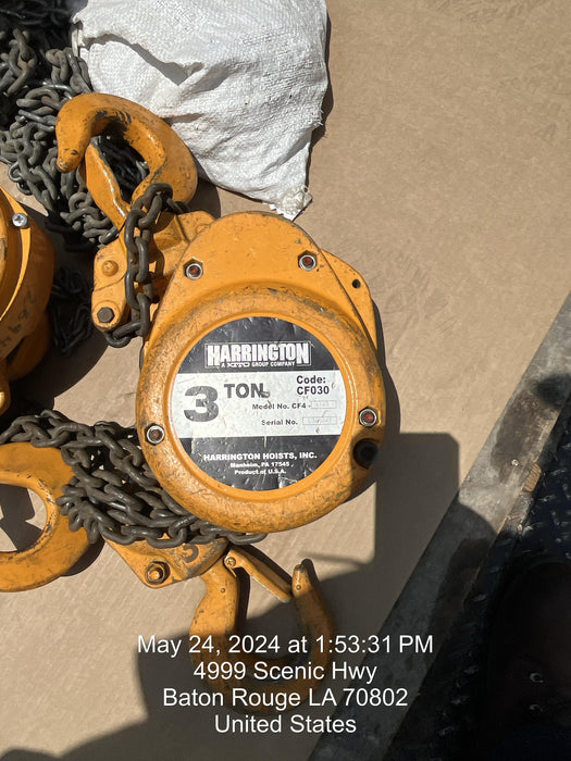 2022 HARRINGTON CF030-20