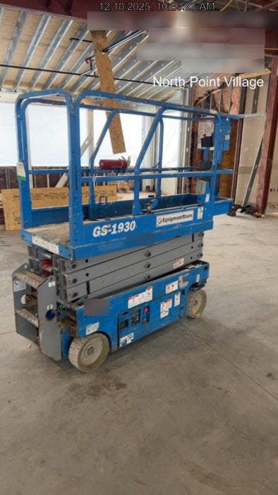 2019 Genie GS-1930 Fixed rails with chain Entry