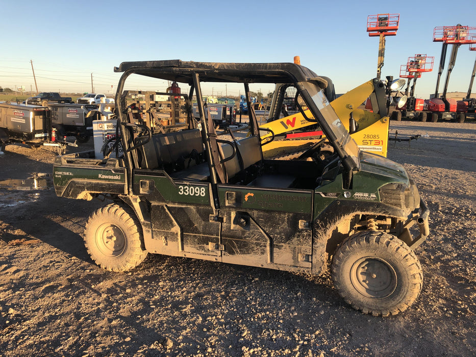 Kawasaki Mule PRO-DXT Movement Alarm, Beacon, Hard Top, ES Track Hardware