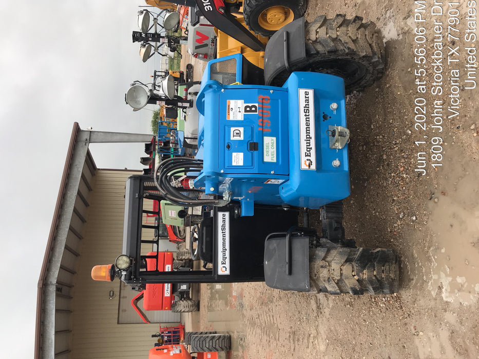 2018 Genie GTH-5519 Genie GTH-5519 Telehandler w/Open ROPS, 48" Carriage/Forks, Solid RT Tires, Work Light Package
