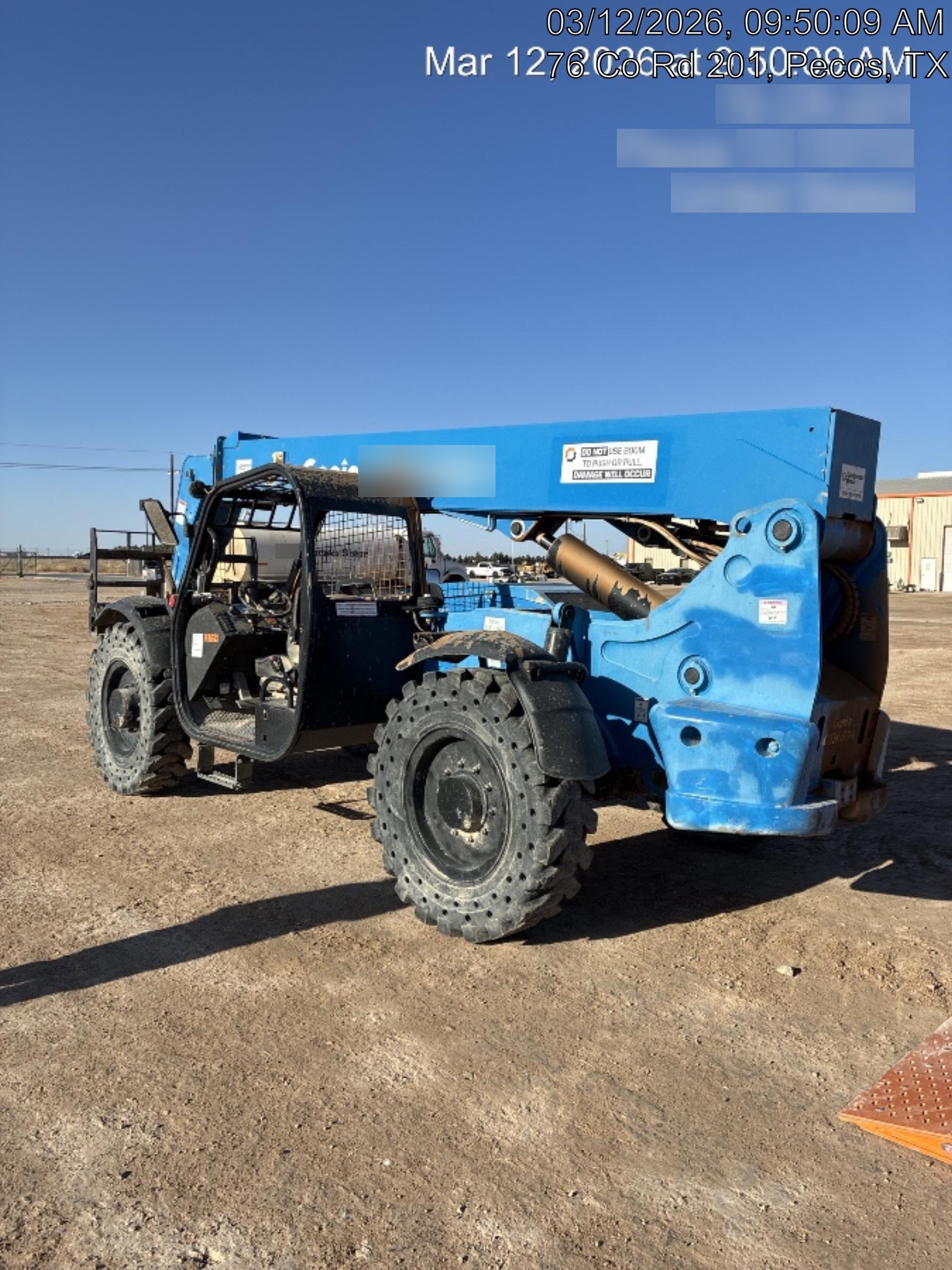 2017 Genie GTH-844 Genie GTH 844, Solid Tires, 60" carriage, Open ROPS - GTH08E-10892