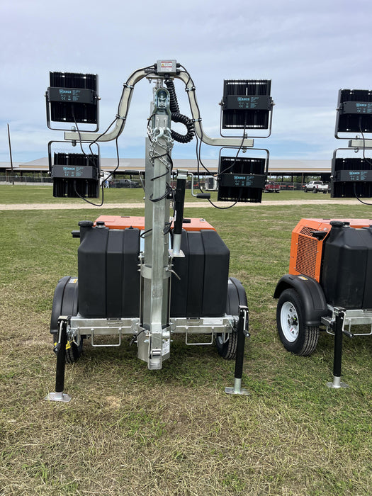 2024 Wanco WLTT-4MM4K Diesel, Deep Sea Controller, Shore Power Plug, Auto Start, (4) 350W LED Floodlights, 4kW Generator, 60 Gal Fuel Tank, 2" Ball, T3