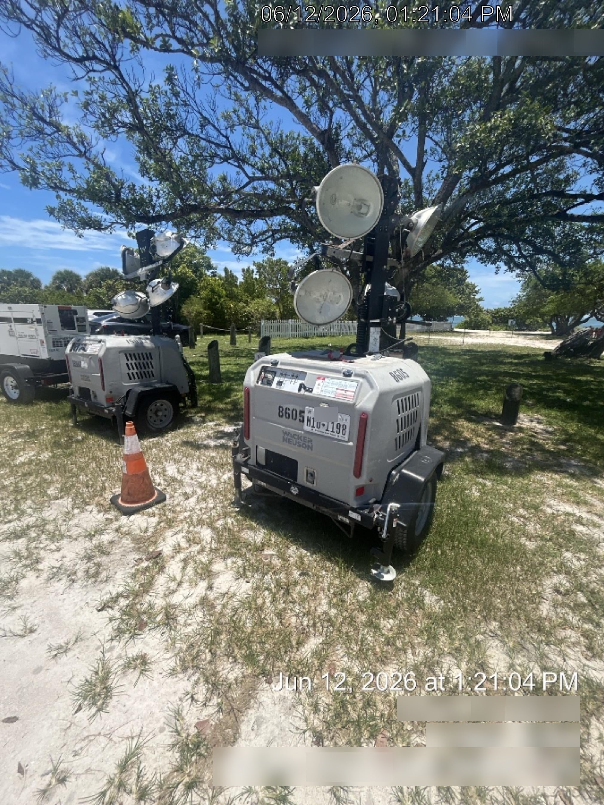 2018 Wacker Neuson LTV6L-MH Wacker Neuson LTV6L Towable Light Tower