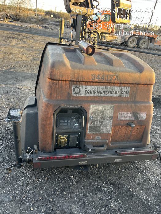 2023 Generac MLT2 Diesel, Flex Switch 120V Input, Powerzone Controller, (4) 320W LED Lights, 4kW Generator, 39.9 Gal Fuel Tank, 2" Ball, T3