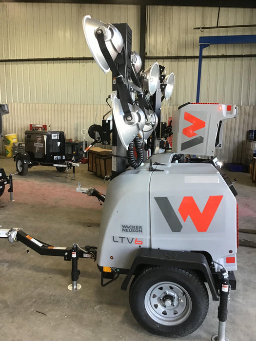 2019 Wacker Neuson LTV6L-MH Wacker Neuson LTV6L Mobile Light Tower w/Fuel Level Sensor Installed