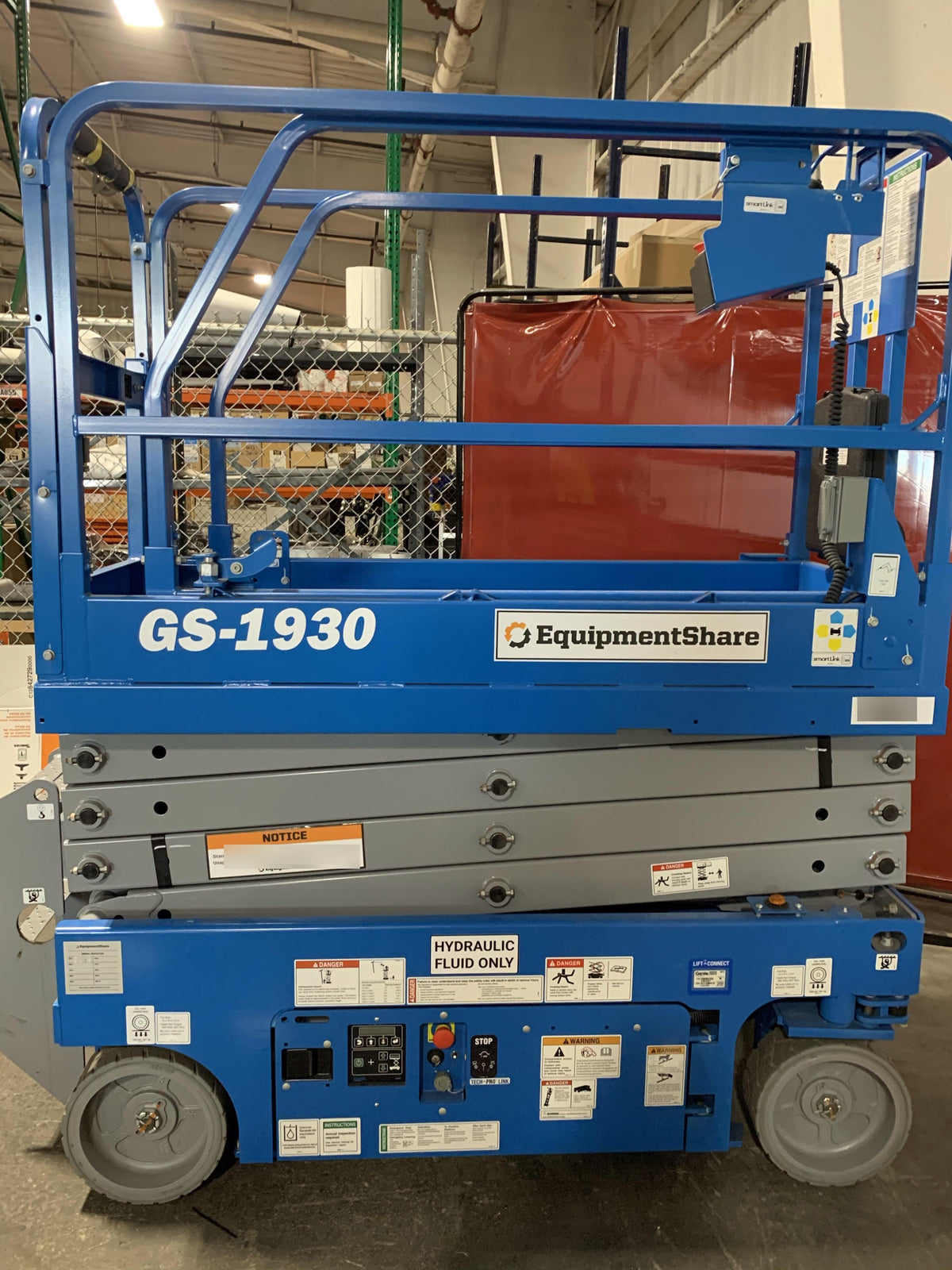 2019 Genie GS-1930 Half Height Swing Gate, 800W Inverter
