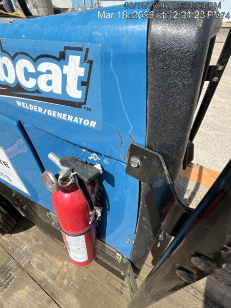 2019 Miller Electric BOBCAT 250 LP/Propane, Running Gear, Tank Bracket, Hose