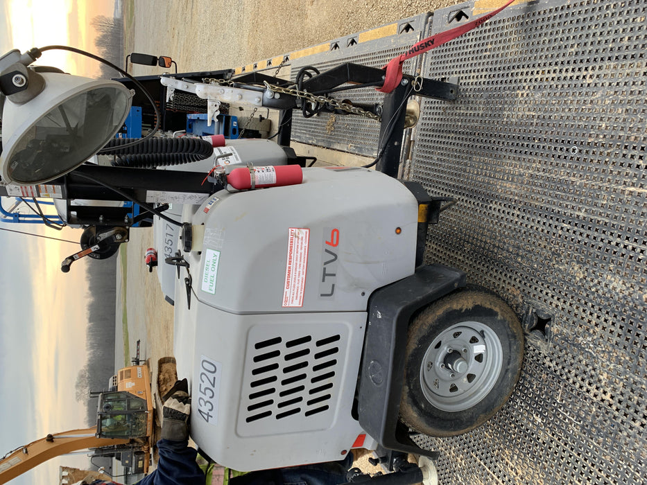 2019 Wacker Neuson LTV6L-MH Wacker Neuson LTV6L Mobile Light Tower w/Fuel Level Sensor Installed