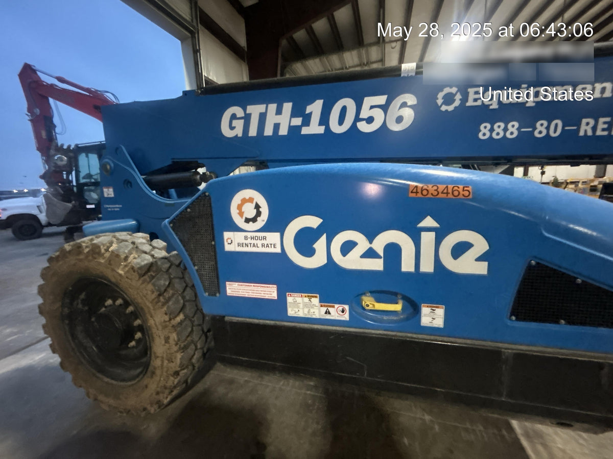 2024 Genie GTH-1056 74Hp Dsl, Cab/Heat/Air, FF Tires, LED WL, T3 + Access Control
