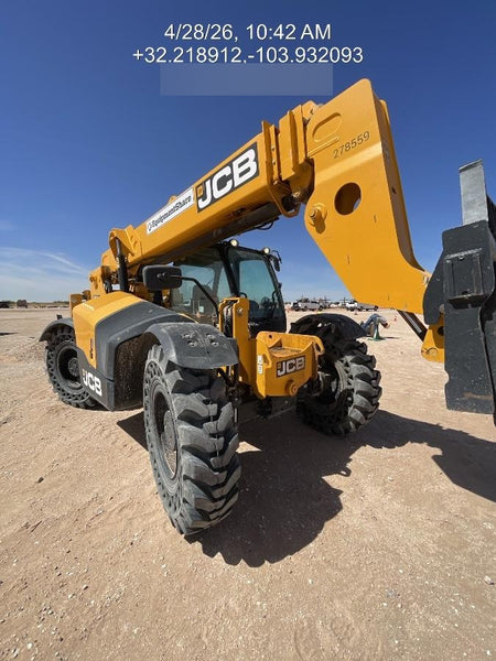 2019 JCB 506-36 Canopy, 74 HP, FF Tires, STD Worklight, Beacon, Aux Hydraulics, Lifting Eye, Back up Alarm w/48" Carriage/48" Forks