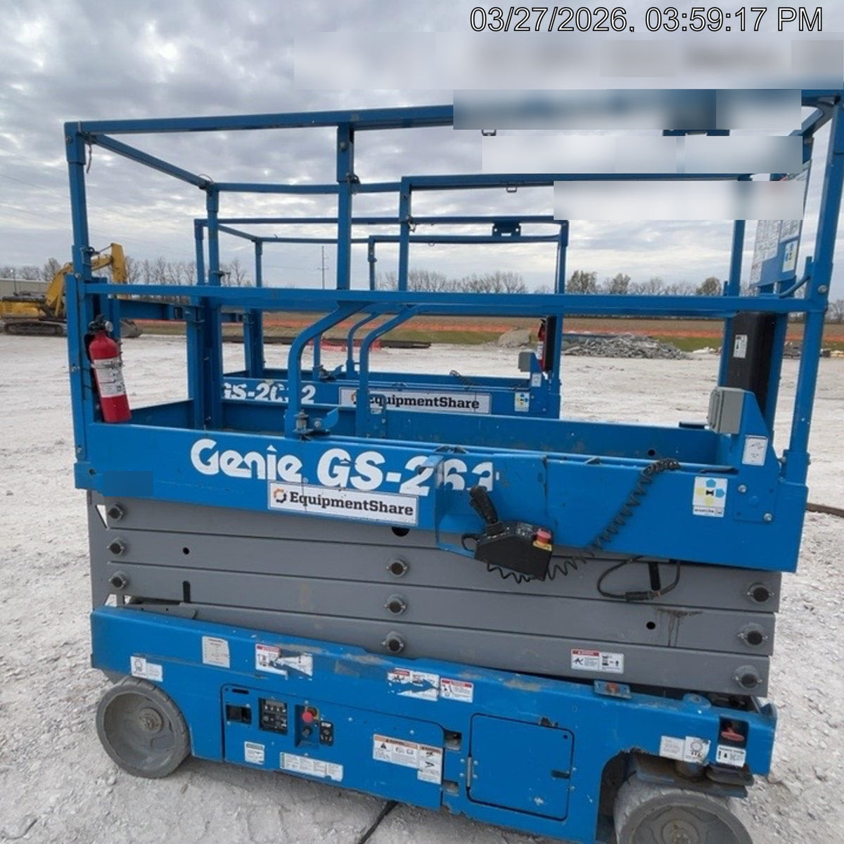2018 Genie GS-2632 GS-2632 w/Fixed Rail, Chain Entry