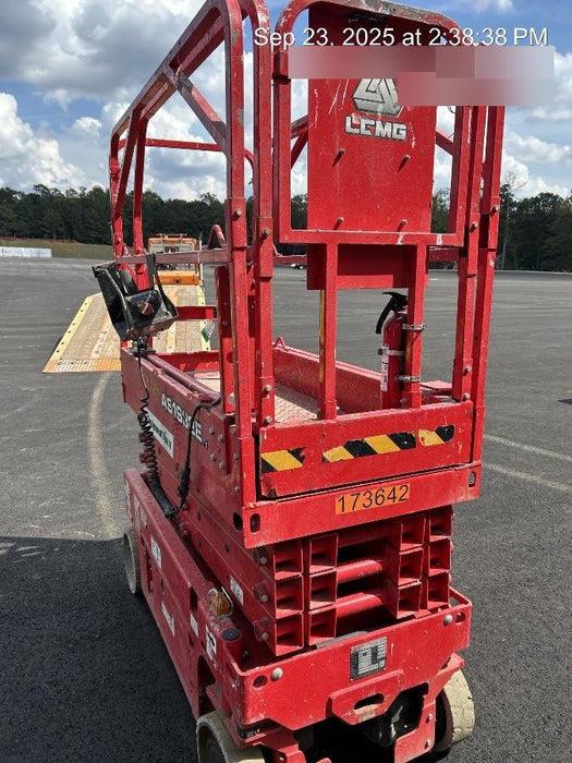 2021 Lgmg AS1932E Electric Drive, Solid Non Marking Tires, Dual Beacons