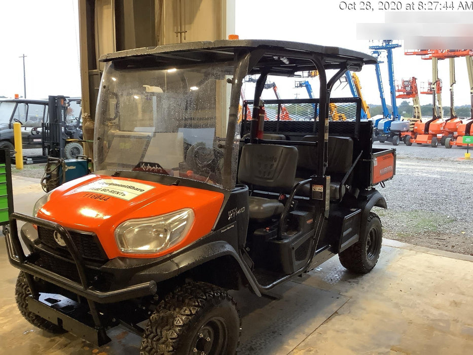 2020 Kubota RTV-X1140W-H 4WD, LED Strobe, Windshield Acrylic Clear, Plastic Canopy, Wire Harness Kit, Backup Alarm
