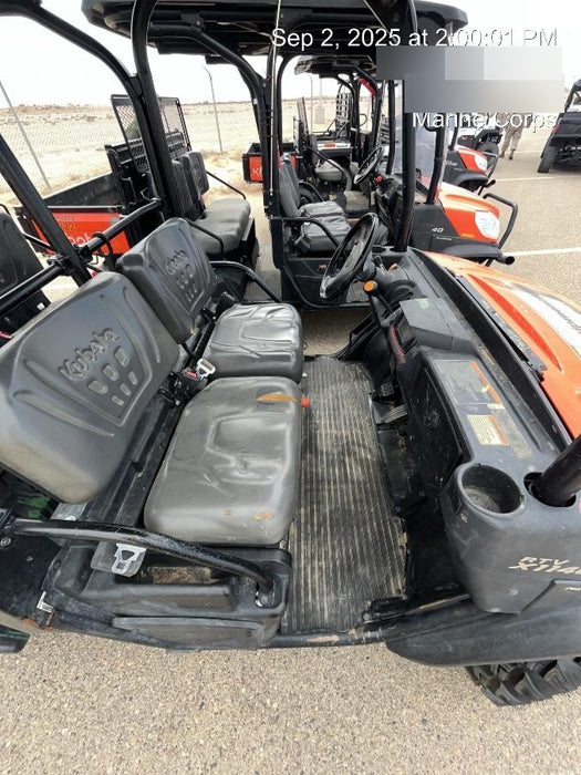 Kubota RTV-X1140W-H Plastic Canopy, Windshield Acrylic Clear, LED Strobe Light, Wire Harness Kit, Back up Alarm