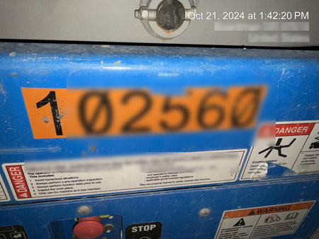 2020 Genie GS-1930 Solid Non Marking Tires, Beacon, Folding rails with half height swing gate, 800W Inverter