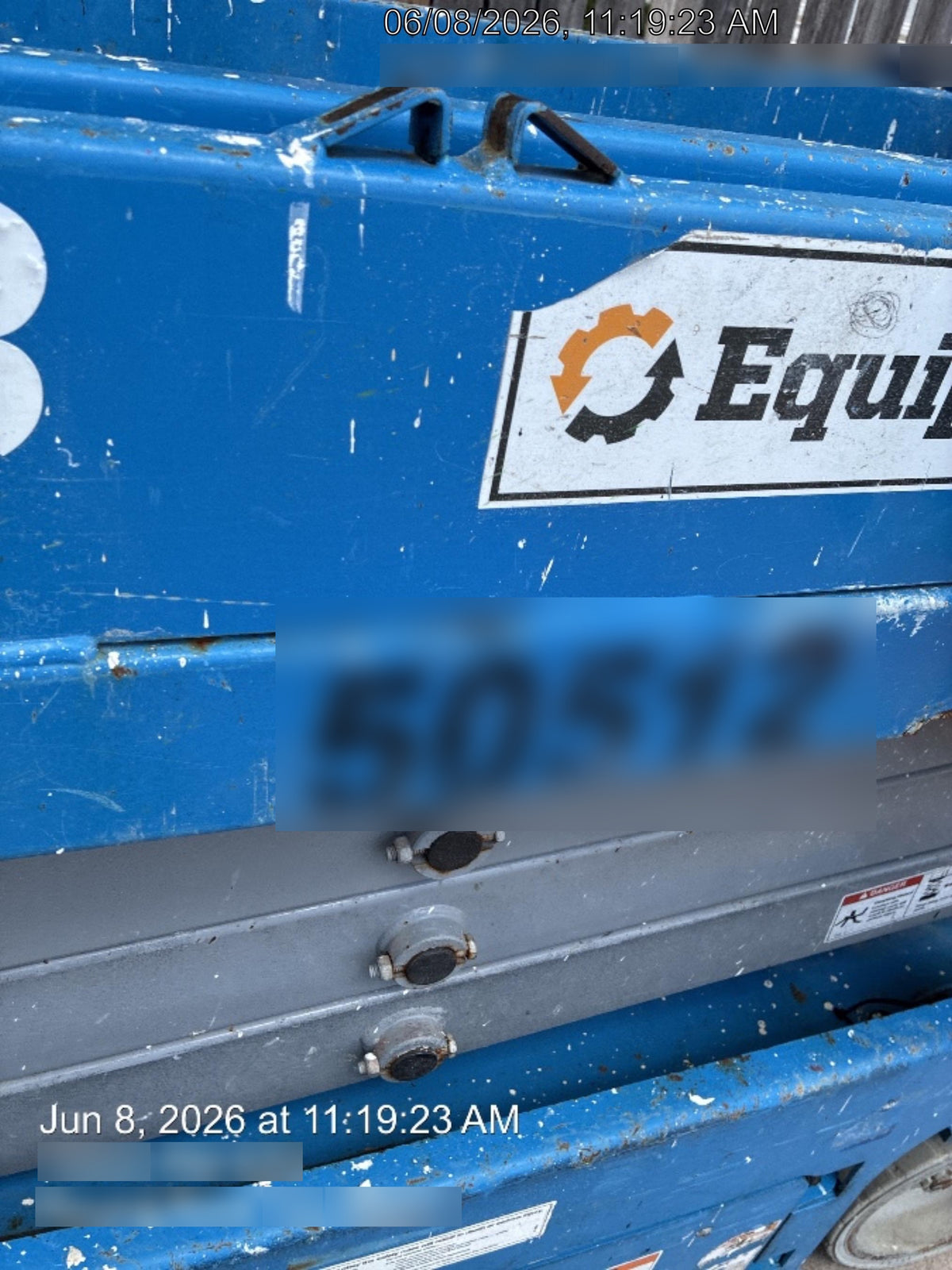 2019 Genie GS-1930 Fixed Rails with Chain Entry