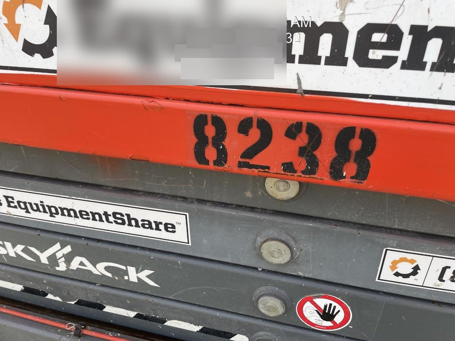 2018 Skyjack SJIII-3226 Skyjack SJIII3226 Scissor Lift w/Trojan Batteries