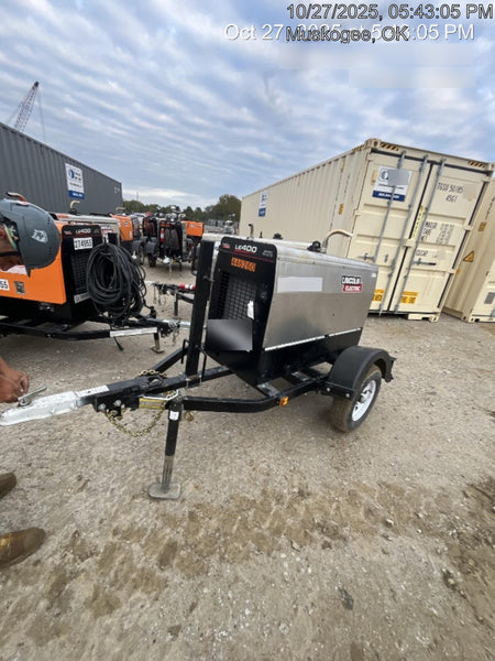 2024 Lincoln Electric LE400 Kubota V1505, Trlr, Cable Rack, Light Kit, ES Decals, T3