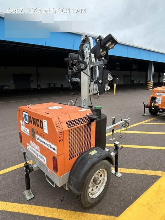 2024 Wanco WLTT-4MM4K Diesel, Deep Sea Controller, Shore Power Plug, Auto Start, (4) 350W LED Floodlights, 4kW Generator, 60 Gal Fuel Tank, 2" Ball, T3