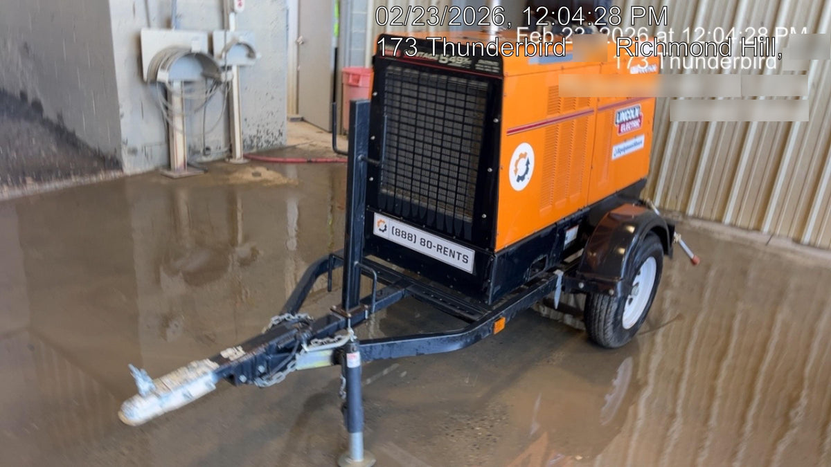 2022 Lincoln Electric Vantage 549X Crosslink Technology, Trailer Mounted, ES Decals, T3
