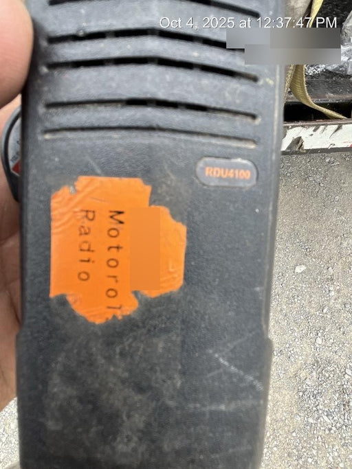 2020 MOTOROLA RDU4100