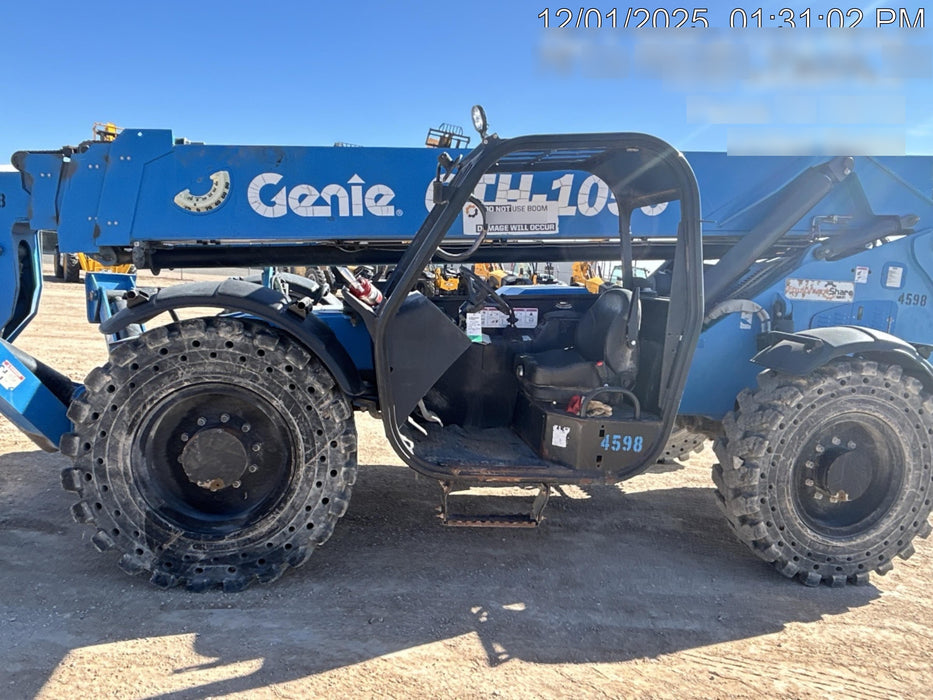 2017 Genie GTH-1056 Genie GTH1056, Solid Tires, 60" carriage, Light Kit, Open ROPS
