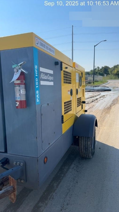 2020 ATLAS COPCO PAS 150 HF CS Enclosed