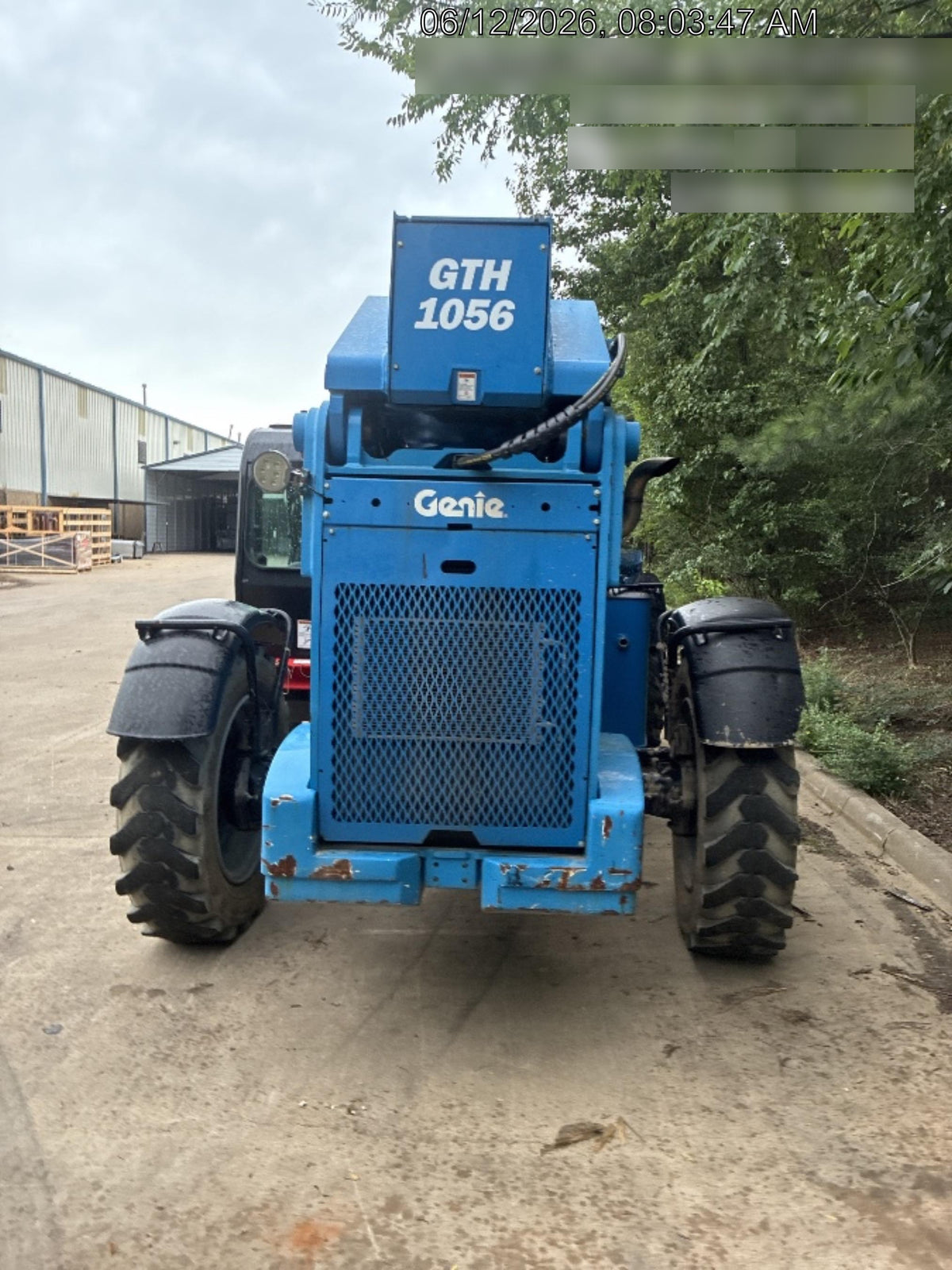 2019 Genie GTH-1056 Cab/Heat/AC, FF Tires, LED Work Lights, Beacon 60" QA Carriage, 60" Forks