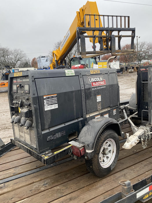 2021 Lincoln Electric Dual Maverick 200/200X Ready Pak 3, Includes Trailer, Cable Rack, Fender Light Kit