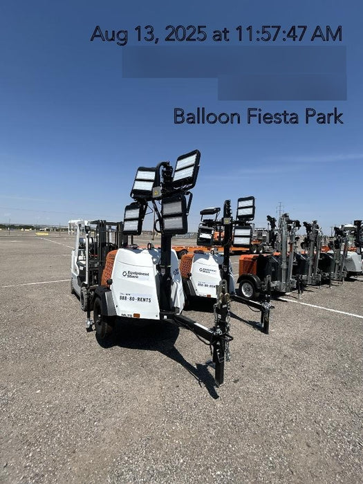 2024 Generac MLT2 Diesel, Flex Switch 120V Input, Powerzone Controller, 
(4) 320W LED Lights, 4kW Generator, 39.9 Gal Fuel Tank, 2" Ball, T3