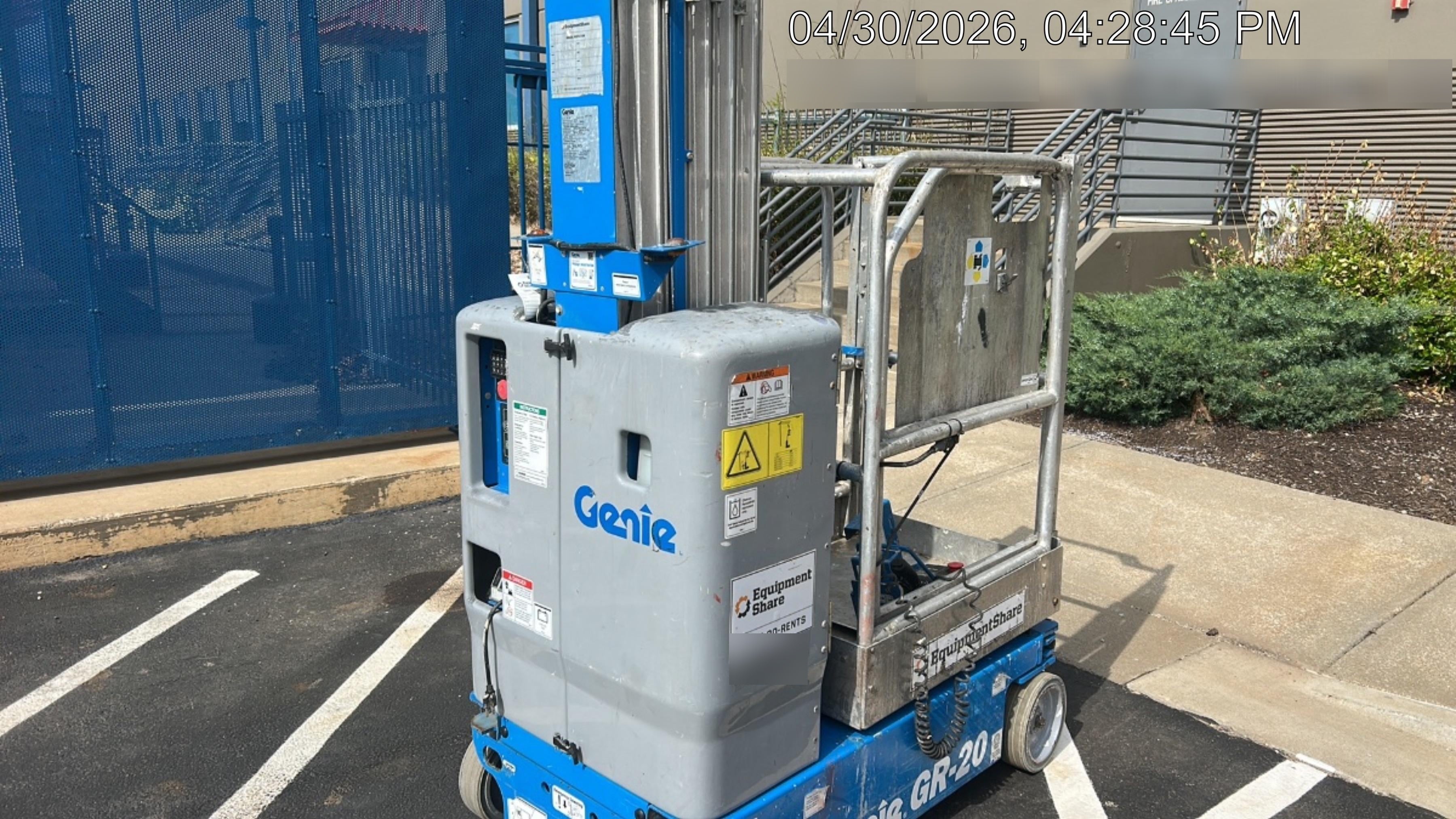 2019 GENIE GR-20