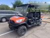 2022 Kubota RTV-X1140W-H Plastic Canopy, Windshield Acrylic Clear, LED Strobe Light, Wire Harness Kit, Back up Alarm