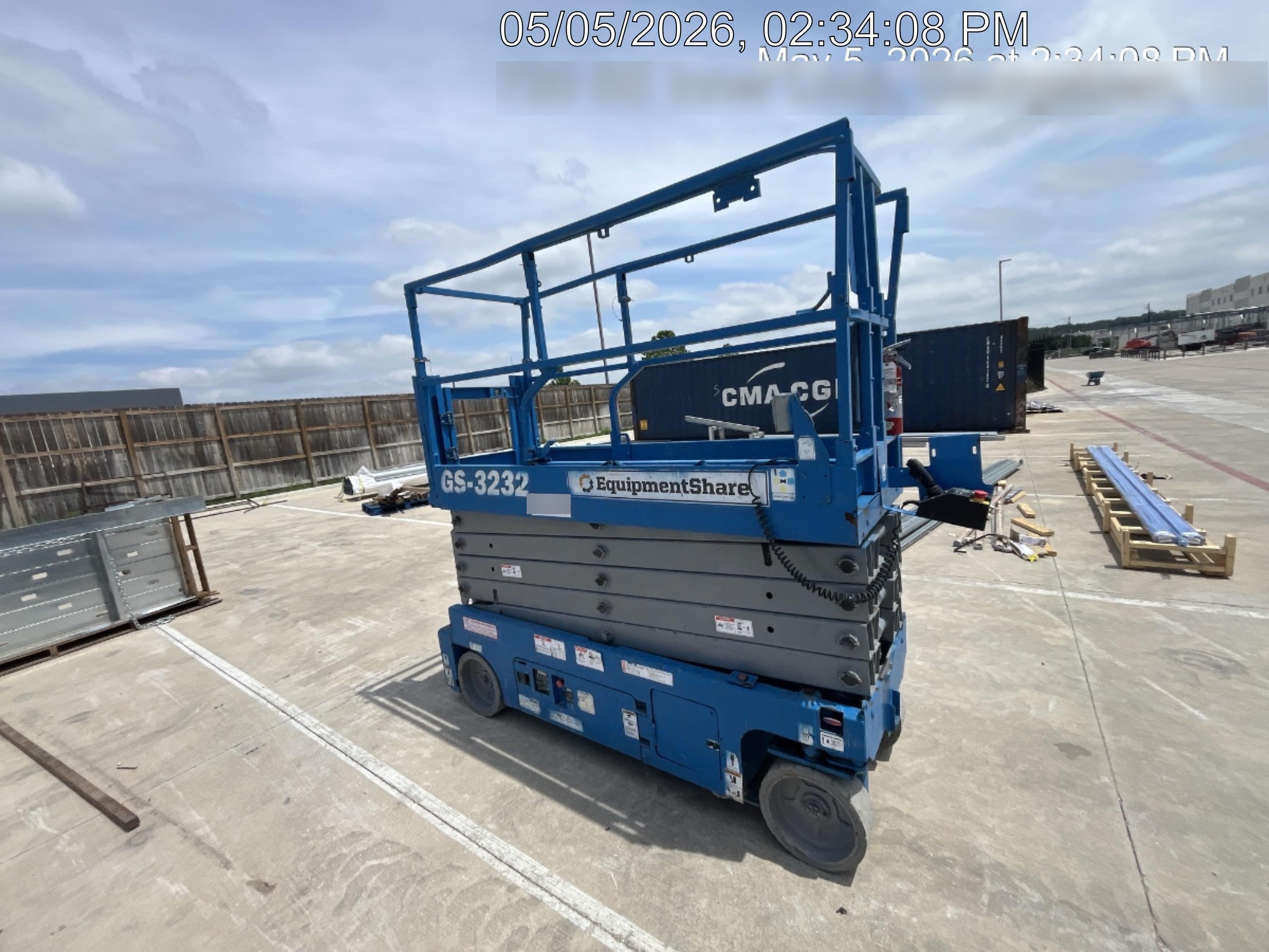 2018 Genie GS-3232 Genie GS-3232 Scissor Lift w/Standard Options