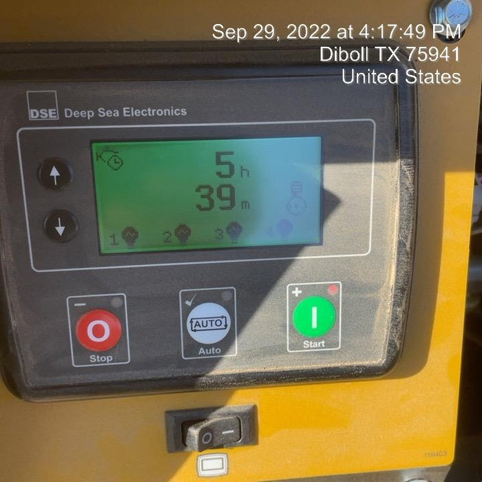 2022 Allmand NLV3GR (4) LED Light Fixture 350W, 23' Vertical Mast, 3kW Prime, Towable, Deep Sea L401, Leveling Jacks, Yanmar T4F 5.8hp