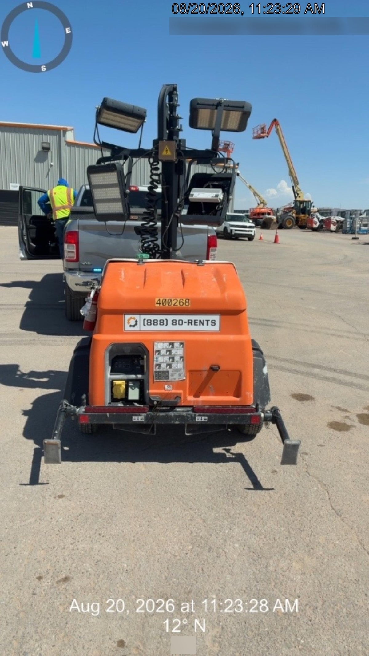 2024 Generac MLT2 Diesel, Flex Switch 120V Input, Powerzone Controller, 
(4) 320W LED Lights, 4kW Generator, 39.9 Gal Fuel Tank, 2" Ball, T3
