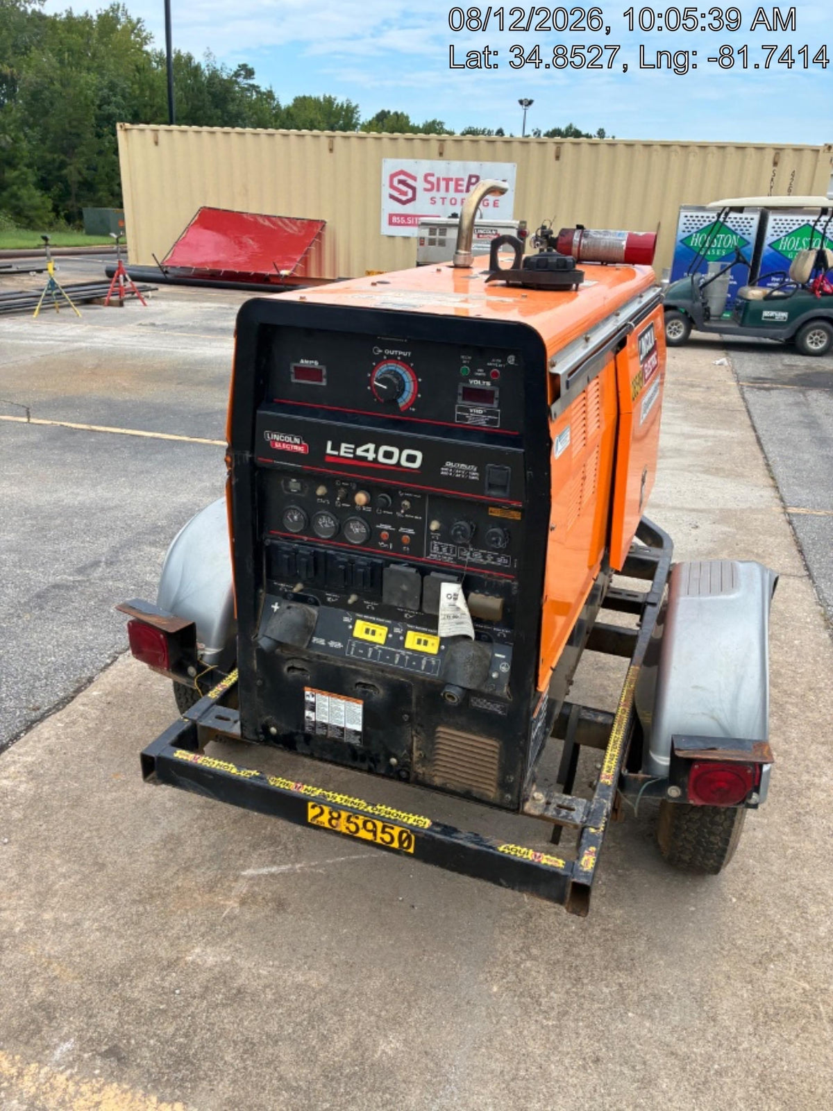 2022 Lincoln Electric LE400 Kubota V1505, Trlr, Cable Rack, Light Kit, ES Decals, T3