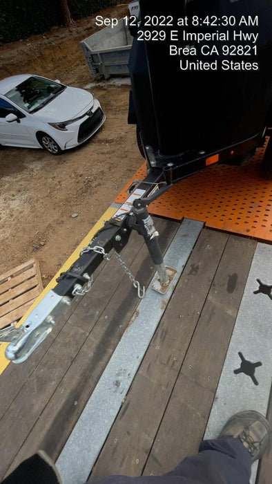 2021 Allmand NLV3GR (4) LED Light Fixture 350W, 23' Vertical Mast, 3kW Prime, Towable, Deep Sea L401, Leveling Jacks, Yanmar T4F 5.8hp