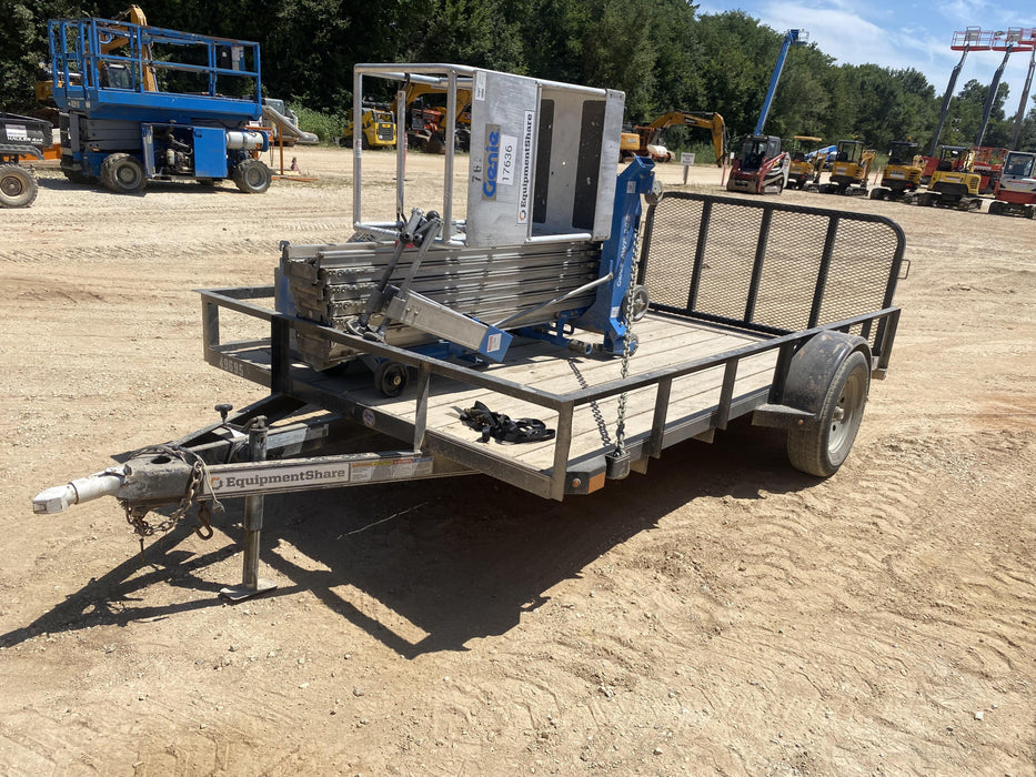 2019 LONESTAR UTILITY 77X12