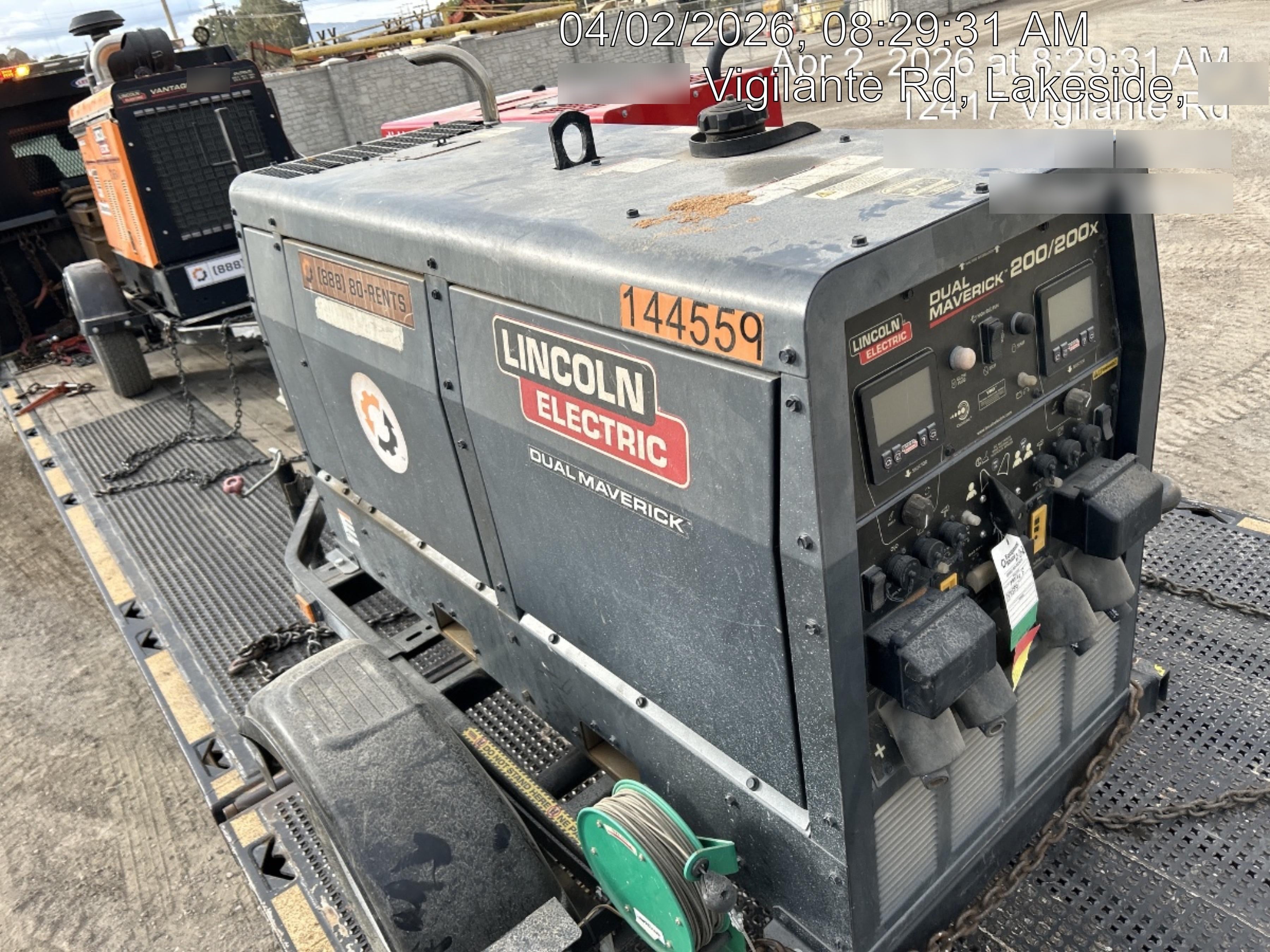 2021 Lincoln Electric Dual Maverick 200/200X Ready Pak 3 (includes trailer, cable rack, fender light kit)