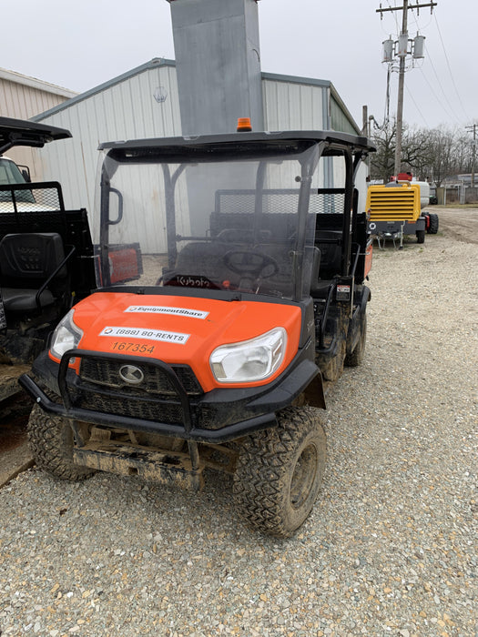 2022 Kubota RTV-X1140W-H Plastic Canopy, Windshield Acrylic Clear, LED Strobe Light, Wire Harness Kit, Back up Alarm