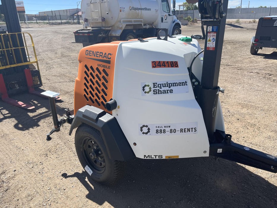 2023 Generac MLT2 Diesel, Flex Switch 120V Input, Powerzone Controller, (4) 320W LED Lights, 4kW Generator, 39.9 Gal Fuel Tank, 2" Ball, T3