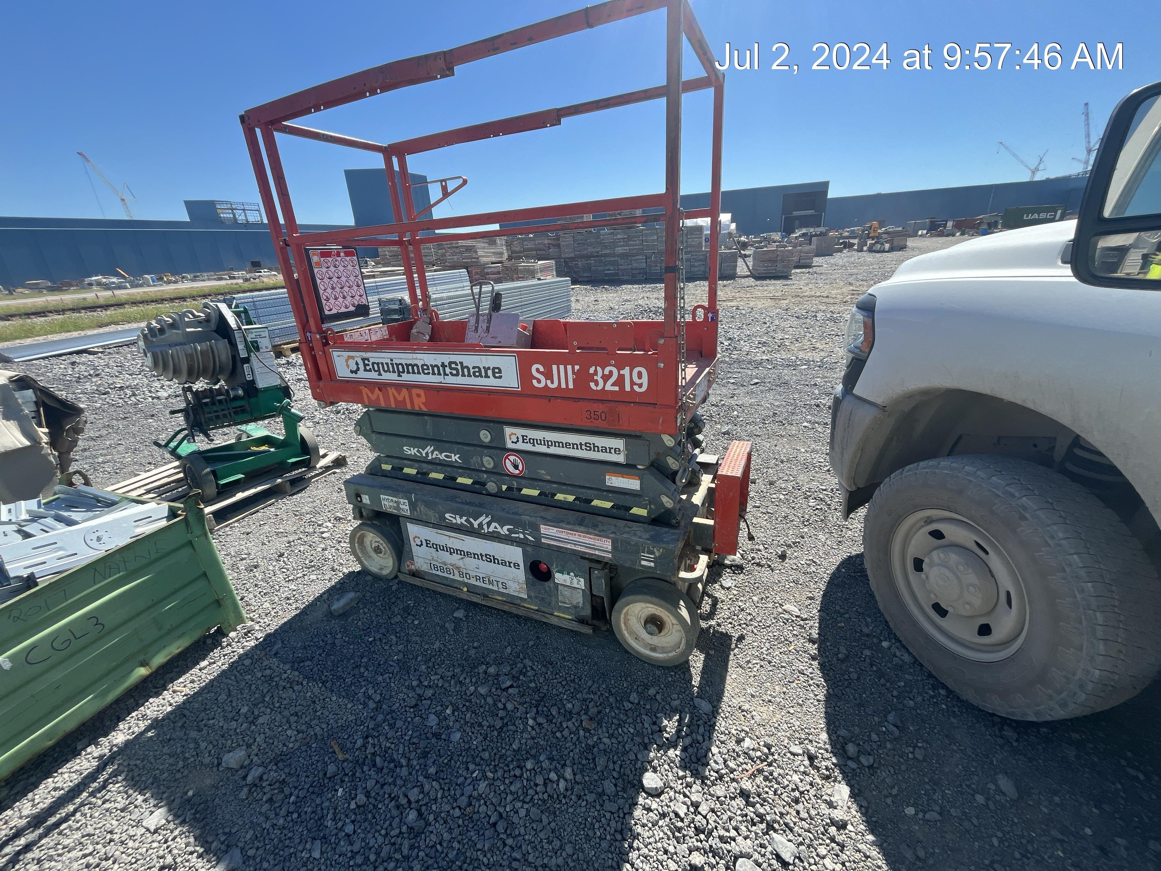 2019 Skyjack SJIII-3219 Standard Options, Trojan Batteries