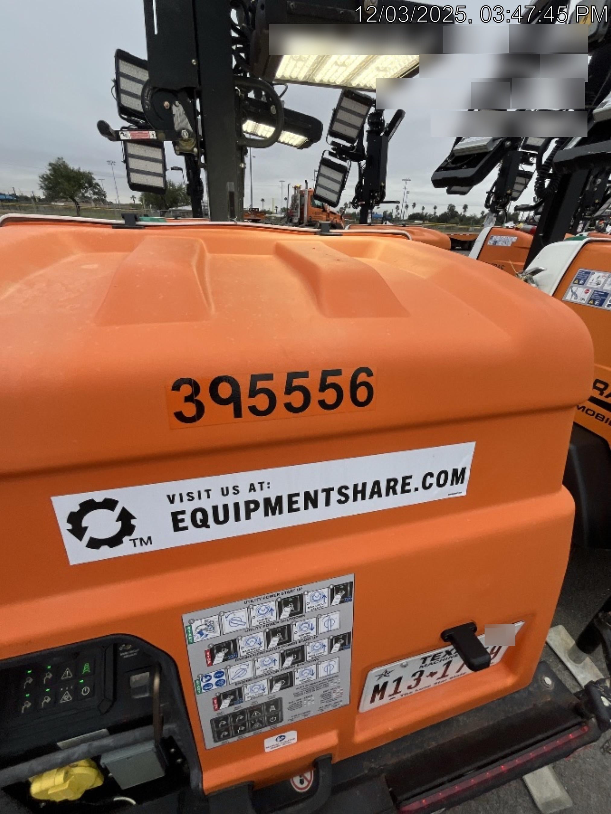 2024 Generac MLT2 Diesel, Flex Switch 120V Input, Powerzone Controller, 
(4) 320W LED Lights, 4kW Generator, 39.9 Gal Fuel Tank, 2" Ball, T3