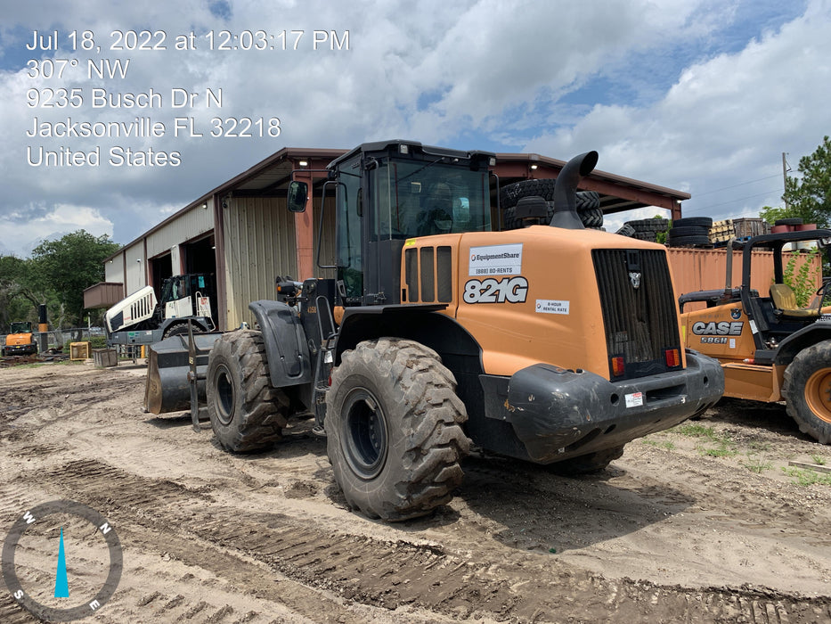 2018 CASE 821G