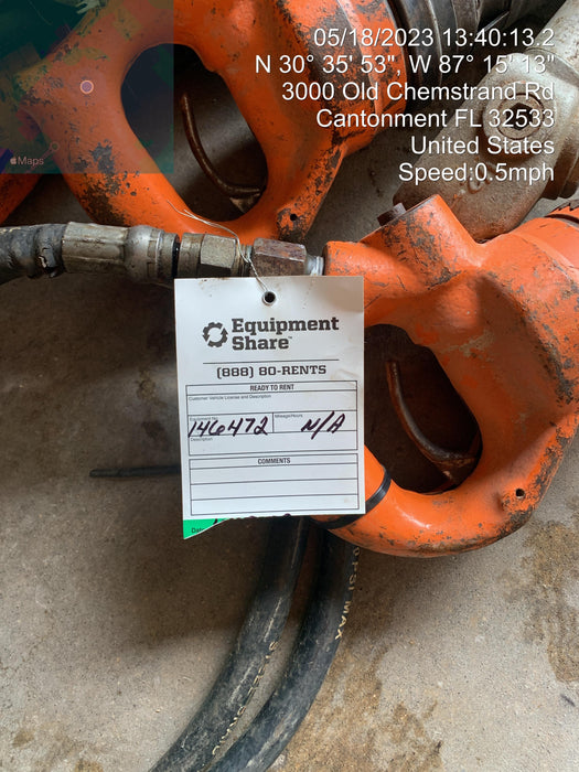 2021 MICHIGAN PNEUMATIC MP-133-ORANGE-NEP