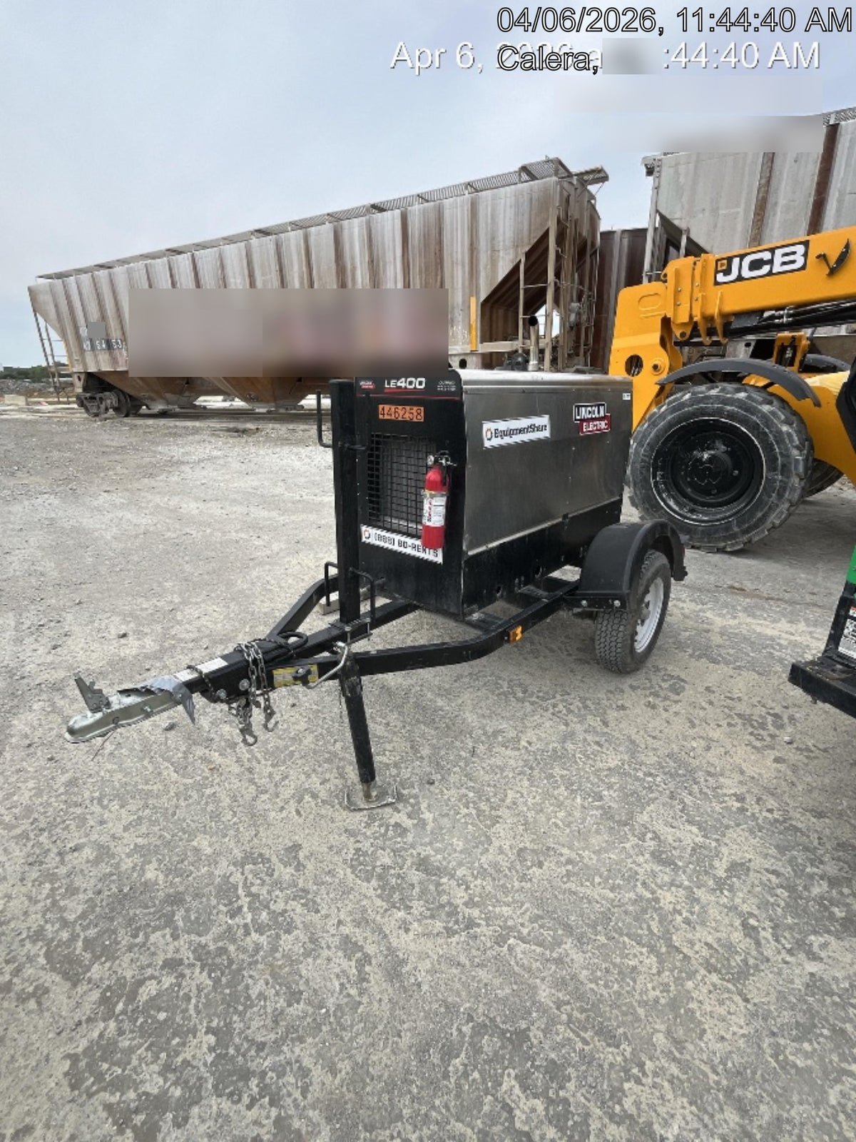 2021 Lincoln Electric Vantage 549X Ready Pak 3, ORANGE (includes trailer, cable rack, fender light kit)