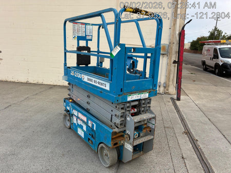 2019 Genie GS-1930 Half Height Swing Gate, 800W Inverter