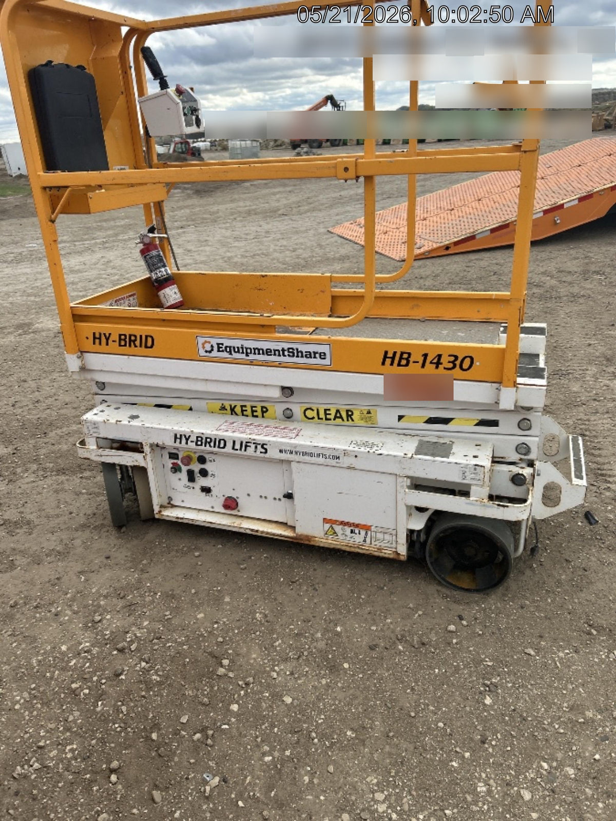 2016 CUSTOM EQUIPMENT HB-1430